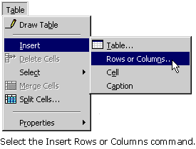 Add a row or column to your table.